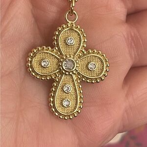 Gold Filled Cross Pendant